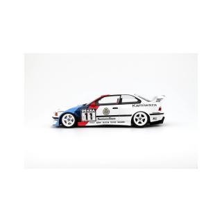 BMW E36 KHYZYL SALEEM WHITE 2024 OttO mobile 1:18 Resinemodell (Türen, Motorhaube... nicht zu öffnen!)